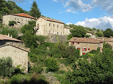 Vista del pòble.