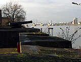 Theems bij Woolwich Dockyard