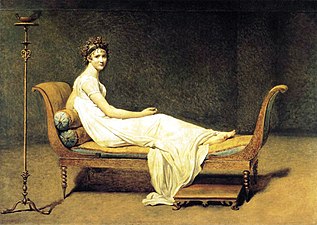 Madame Récamier (1800), Musée du Louvre, Parigi