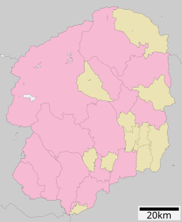 Tochigi prefekturs administrativa indelning Städer:      Signifikanta städer      Övriga städer Landskommuner:      Köpingar      Byar