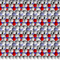 View of trioctahedral mica structure looking along sheets