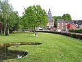 Nassogne, le quartier de la collégiale St-Monon.