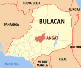 Angat na Bulacan Coordenadas : 14°55'41.33"N, 121°1'45.55"E