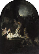 Die Grablegung von Rembrandt van Rijn, 1635–1639