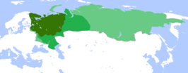Gebied van Rusland in ​ 1500,​ 1600 en ​ 1700