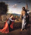 Noli me tangere, Andrea del Sarto, 1510, Museo di San Salvi.