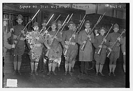 Squad of 71st N.Y.N.G. recruits LOC 17073087926.jpg