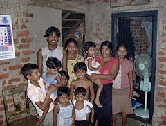 Srí lankai család