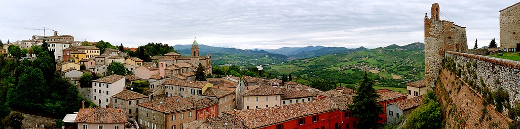 Verucchio, Valmarecchia valley near of San Leo