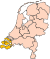 Localização da Zelândia nos Países Baixos