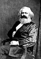 Q9061 Karl Marx in 1875 geboren op 5 mei 1818 overleden op 14 maart 1883