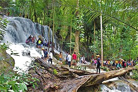 Der Sibi-Wasserfall