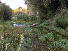 El río Andarax a su paso por Fondón.