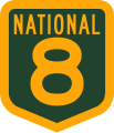 National highway marker