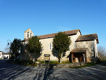 L'église Saint-Pardoux de Creyssensac.