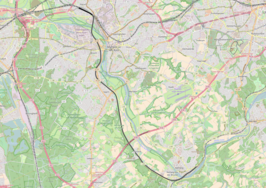 Spoorlijn Kettwig - Mülheim-Styrum op de kaart