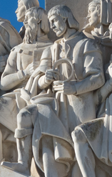 Ֆեռնան Մագելանի արձանը Լիսաբոնի Descubrimientos հուշարձանախմբում