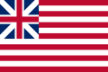 The Grand Union Flag is considered to be the first national flag of the United States.