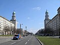 Karl-Marx-Allee mit Frankfurter Tor