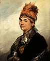 Portrait of Joseph Brant by Gilbert Stuart, 1786