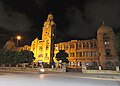 KMC Building at night