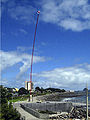 Wind Wand на набережной Нью-Плимут, Новая Зеландия