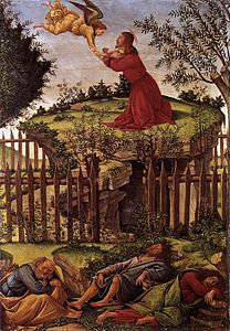 Sandro Botticelli - Oración del Huerto
