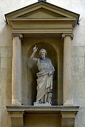 Statue de saint Jean-Baptiste.