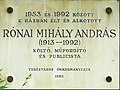 András Mihály Rónai