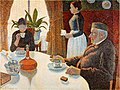 صبحانه. رنگ‌روغن روی بوم، ۱۸۷۷-۱۸۸۶.