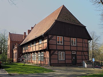 Sogenanntes Altes Pfarrhaus, Stiftsdamenhaus aus dem 17. Jahrhundert