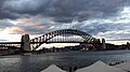 Le Harbour Bridge vu de l'Opéra.