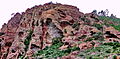 Taffoni en el macizo del Estérel en Théoule (rhyolite)