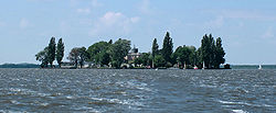 Fæstningen Wilhelmstein i søen