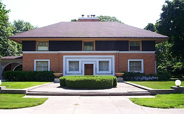 溫斯洛之家（英语：Winslow_House_(River_Forest,_Illinois)） (1893–94年)