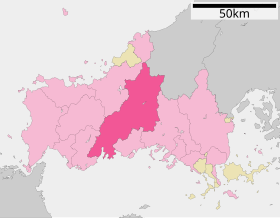 Localização de Yamaguchi
