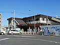 駅前広場整備前の南口（2005年1月9日）