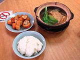 Bak kut teh con riso e frittelle you tiao