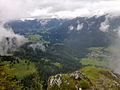 Blick vom Leonhardstein auf Kreuth