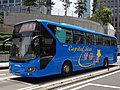 Sebuah K400IB4X2NB milik Capital Bus dengan bodi buatan A Sin-Sheng di Taipei, Taiwan