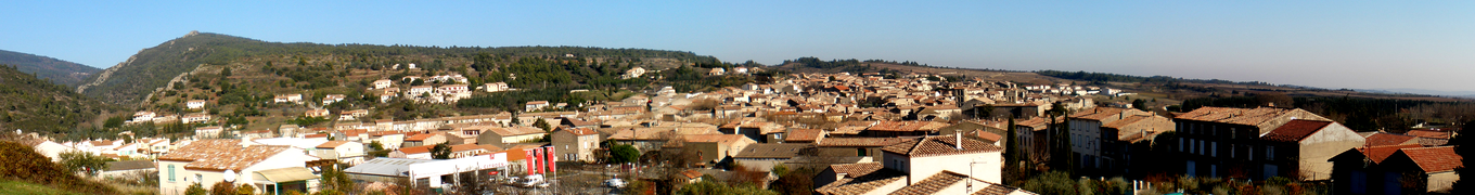 Vue générale du village.