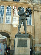 The Charles Rolls memorial statue