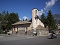 Santa Barbara's church in Bormio.