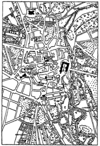 Plan of Weimar.