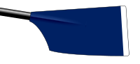 Image showing the rowing club's blade colours