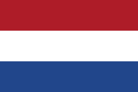 Bandera del Reino Unido de los Países Bajos desde 1818 hasta 1825