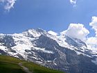 Jungfrau dari sisi utara Kleine Scheidegg