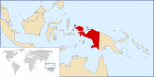 Nugini Barat daerah di Indonesia