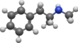 A 3d image of the levo-methamphetamine compound