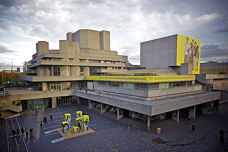 ロンドンのロイヤルナショナルシアター 、 Denys Lasdun （1967 - 1976）